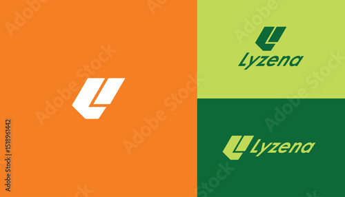 Modern & Minimalist Lettermark Logo Design Lyzena Brand Identity