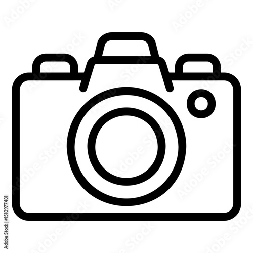 camera Line Icon