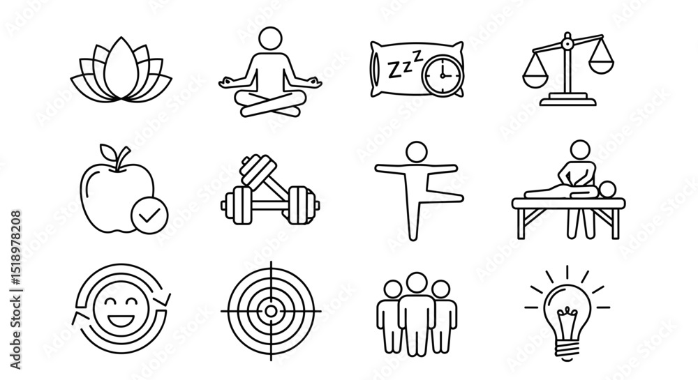 Four paw prints with varying fills and heart details arranged in a horizontal line formation here on transparent background