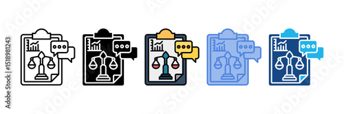 Evaluate Icon Element For Design