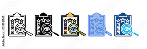 Scrutinize Icon Element For Design