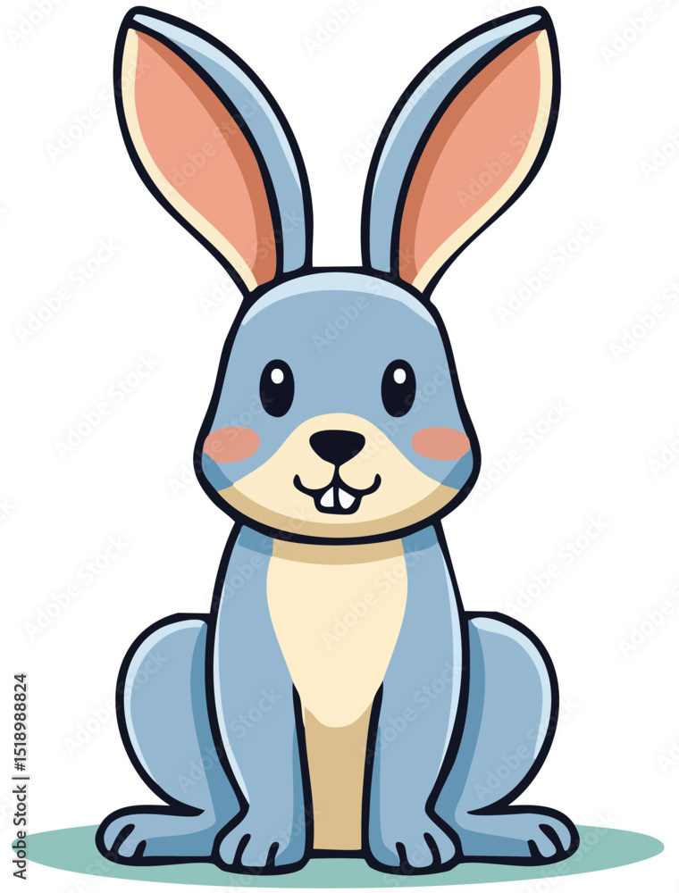 Obraz premium Sweet Rabbit Character