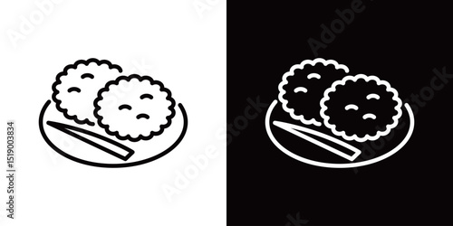 ぼたもちのラインアイコン