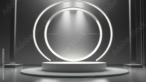 3d Render Product Stage Podium