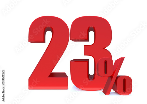 23 Percent off 3d Sign on White Background, Special Offer 23% Discount Tag, Sale Up to 23 Percent Off,big offer, Sale, Special Offer Label, Sticker, Tag, Banner, Advertising, offer ... See More 