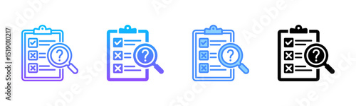 Testing Multi Style Icon Set