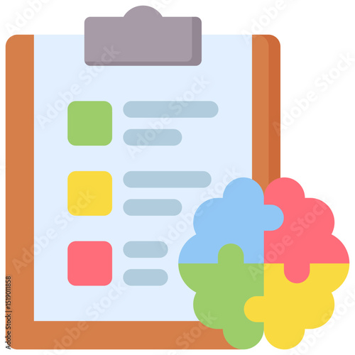Psychology icon symbol. Vector illustration.