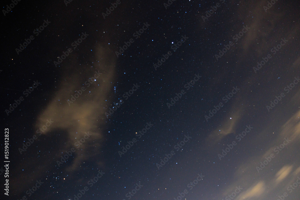 Fototapeta premium 2025年1月21日：アデレードのHallet Coveから見る夏の満天の夜空