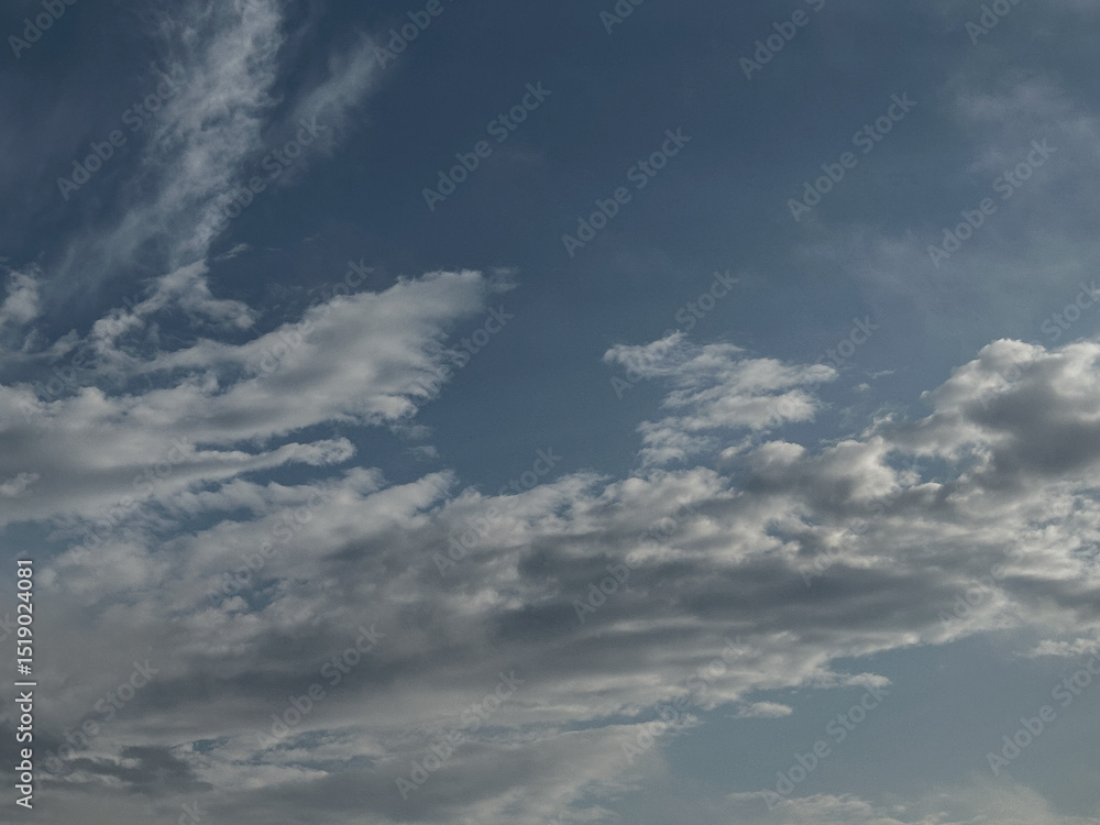 Fototapeta premium blue sky with clouds