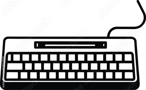 Vector Design Keyboard Icon Style | Premium Vector
