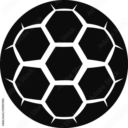 Football Minimalist and Flat Logo Vector illustration | Premium AI-generated vector
