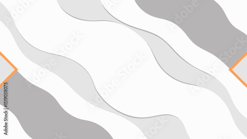 Abstract wavy background in grays with hints of orange suitable for any design project