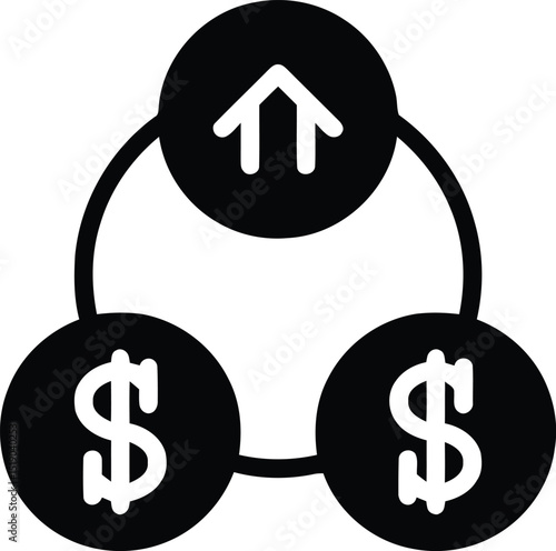 Finance set of web icons in line style. Money and Payment icons for web and mobile app. Money, payments, financial report, pay, banking, business, coin and more. Vector illustration