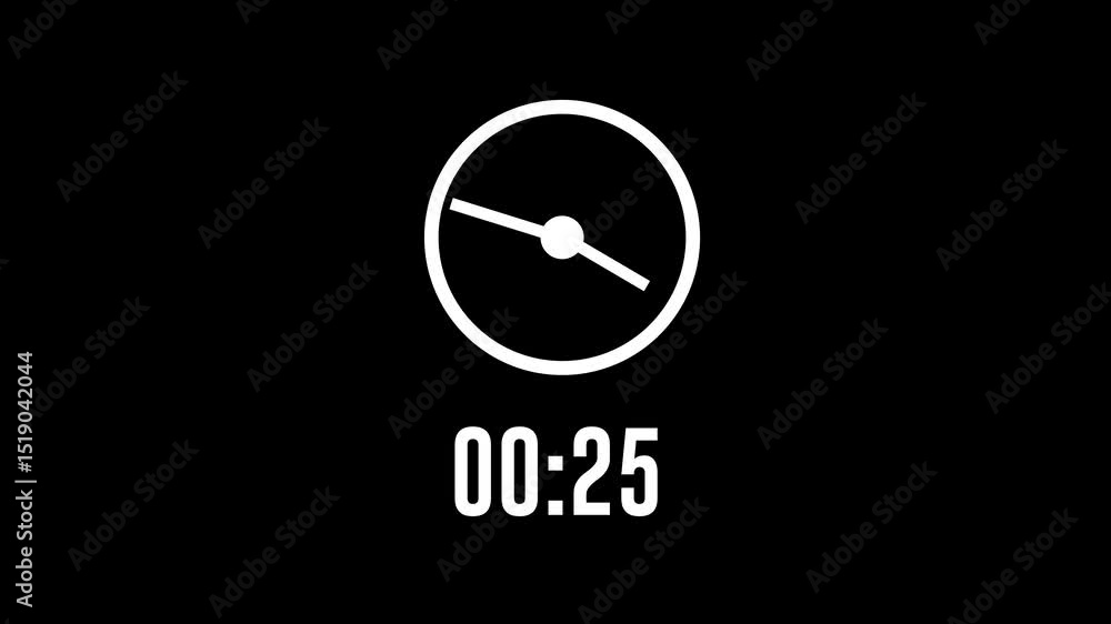 Countdown timer with Clock and timer 30 seconds Countdown timer with Clock and timer 30 seconds