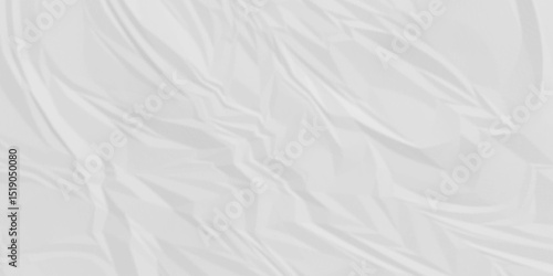 White crumpled recycled craft paper texture background. Abstract blank background with space paper for text. Newspaper material wrinkled rough canvas paper texture.	
