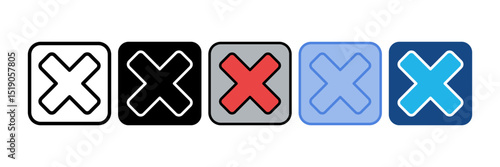 Close Icon Element For Design