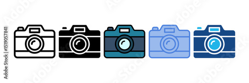 Camera Icon Element For Design