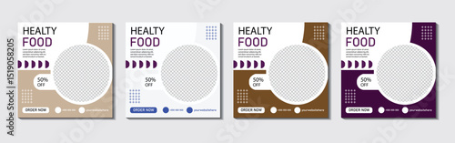 A vibrant assortment of nutritious and fresh healthy foods including fruits, vegetables, whole grains, and lean proteins, perfect for promoting wellness and balanced living.