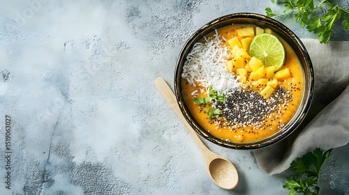 food, soup, bowl, vegetable, green, dinner, leaf, spa, healthy, dish, water, white, closeup, meal, natural, lunch, flower, tea