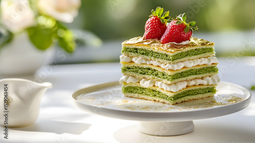 cake, food, dessert, sweet, strawberry, cream, chocolate, fruit, delicious, plate, red, pastry, gourmet, snack, baked, berry, pie, white, slice, fresh, isolated, tasty, piece, bakery, raspberry