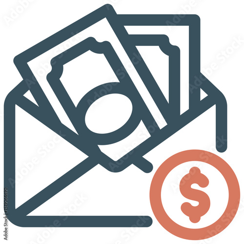 Salary icon symbol. Vector illustration.