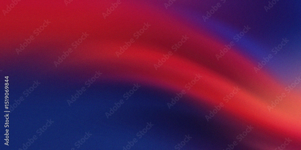Fototapeta premium Abstract red and blue gradient background