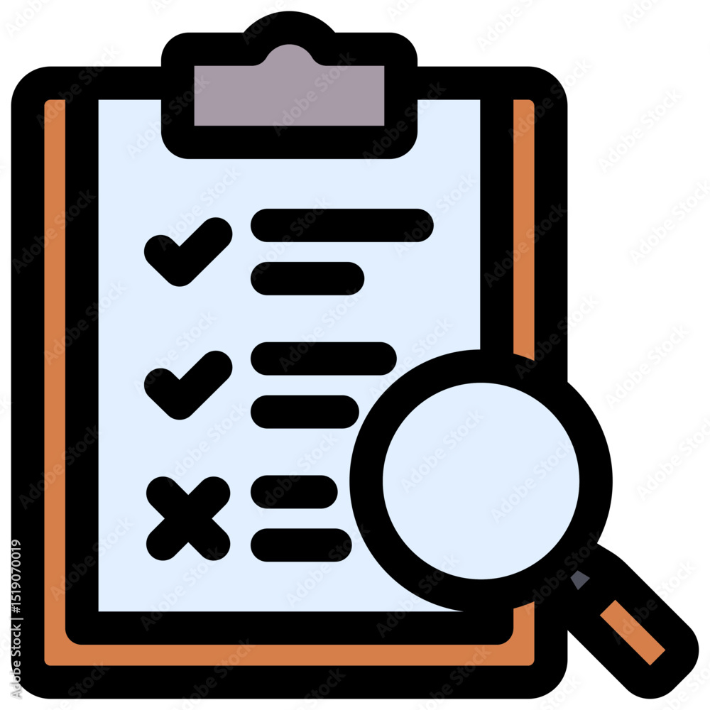 Assessment icon symbol. Vector illustration. Assessment icon symbol. Vector illustration.