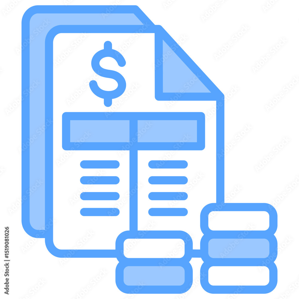 Balance Sheet Icon Balance Sheet Icon
