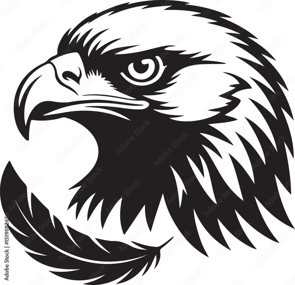 Obraz premium eagle vector illustration