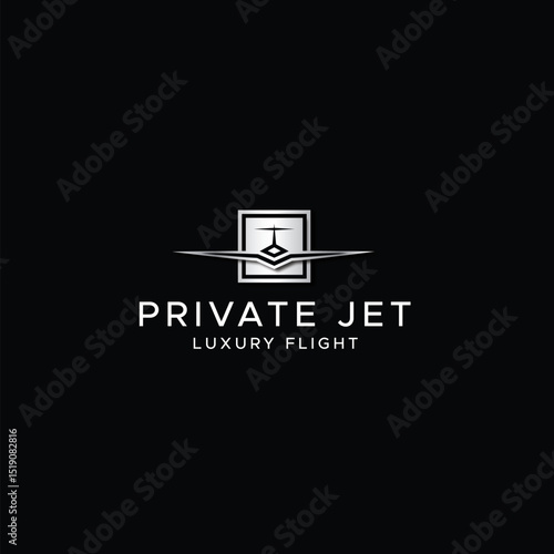 Private jet logo