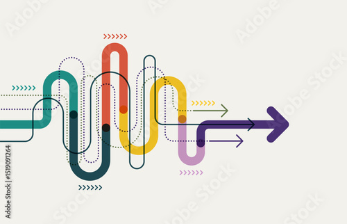 Abstract arrow direction. Technology background. High speed. Hi-tech