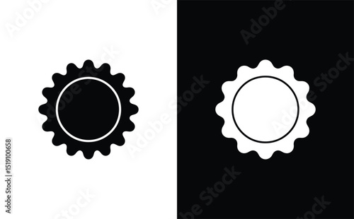 Black and White Sun SidebySide One is Black, One is White