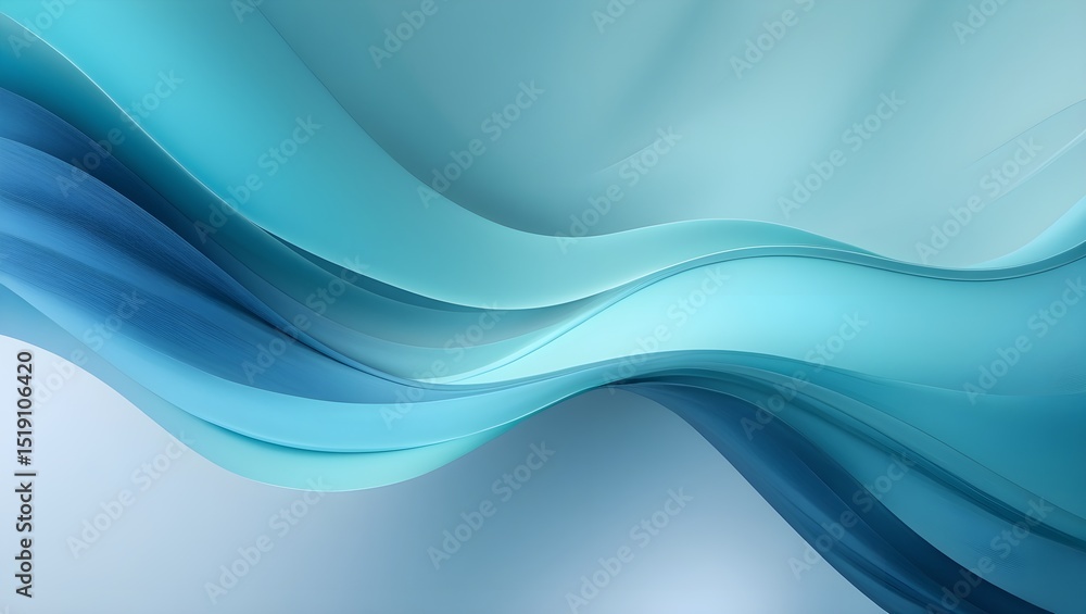 Fototapeta premium Ocean Breeze Gradient