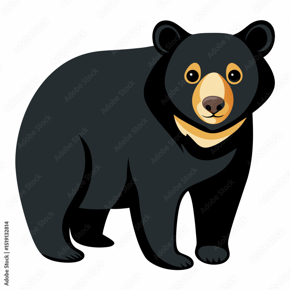 Fototapeta premium bear vector illustration