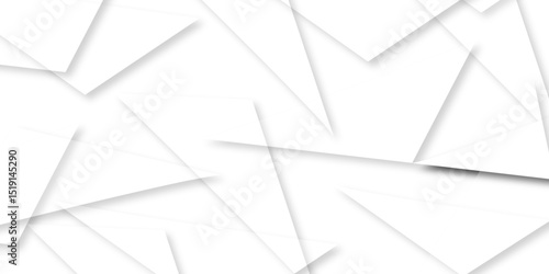 Triangular 3d, modern background Modern geometrical dynamic and seamless abstract white background. Random chaotic lines abstract geometric pattern. .graphic background dots with connections for your