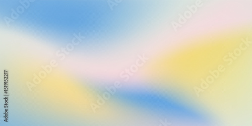 Abstract cirrus clouds. Light blue, pink color vector banner. Pastel gradient sky pattern. Blurred light fuzz colorful gradient background. Pastel smooth mesh shapes. Vector soft horizontal backdrop