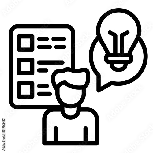 Contemplation Icon