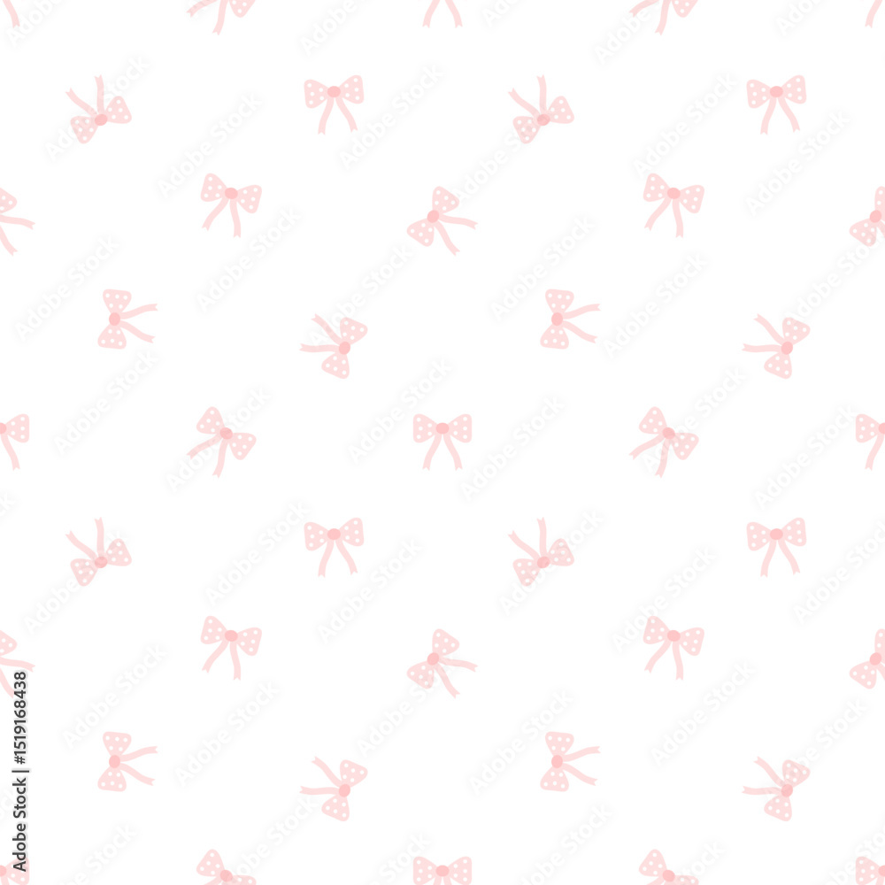 seamless pattern with pink bow seamless pattern with pink bow