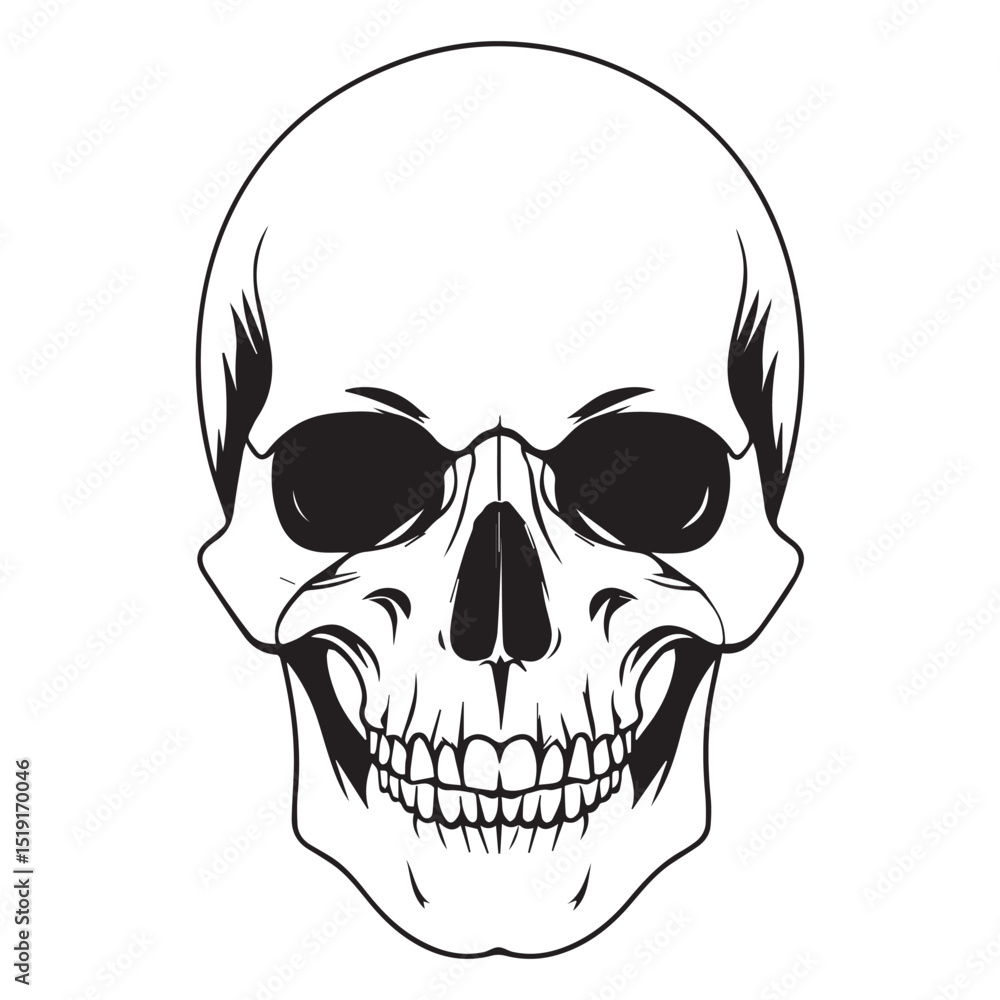 Obraz premium Skull icon