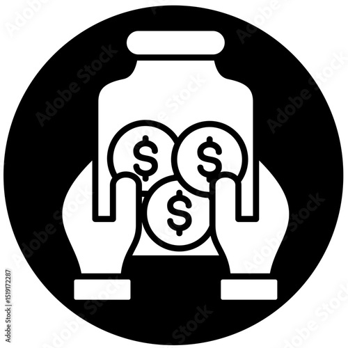 Savings Jar Icon