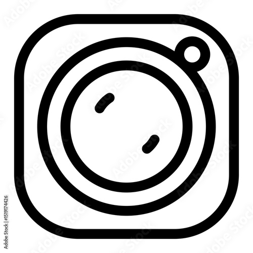 Camera lens icon
