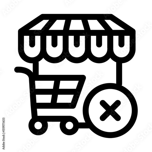 Blacklist store status icon