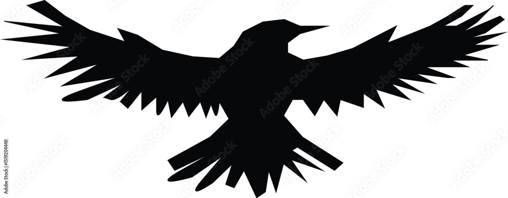 Obraz premium Birds Flight With Open Wings.