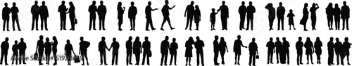 Captured in a single frame, an ensemble of anonymous figures converge and engage in a multitude of interactions, each a unique representation of human connection and everyday life.