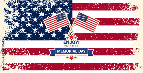 Digital-ready U.S. patriotic themes for Memorial and Independence Day marketing.