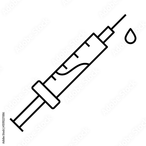 heroin outline icon