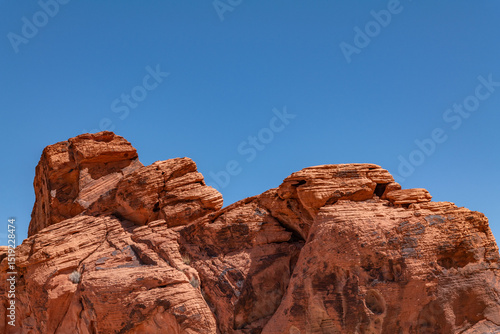Wallpaper Mural Aztec Sandstone, Early Jurassic geological formation of primarily eolian sand . Beehive rock formations,Valley of Fire State Park, Clark County, Nevada geology. Weathering. Desert varnish Torontodigital.ca