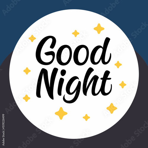 Good night sweet dreams night sky stars moon