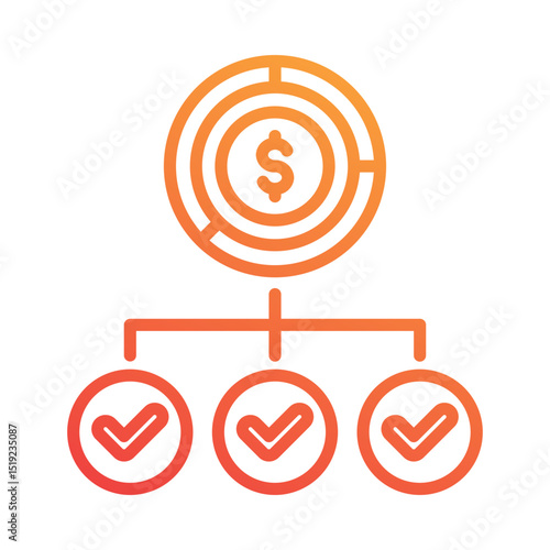 Cost Allocation Icon