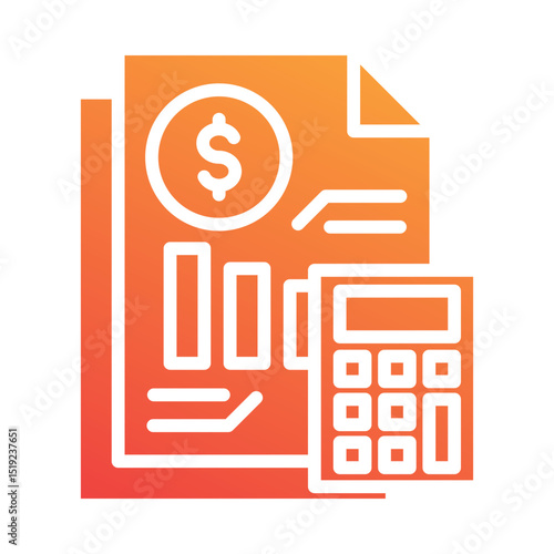 Budget Deficit Icon